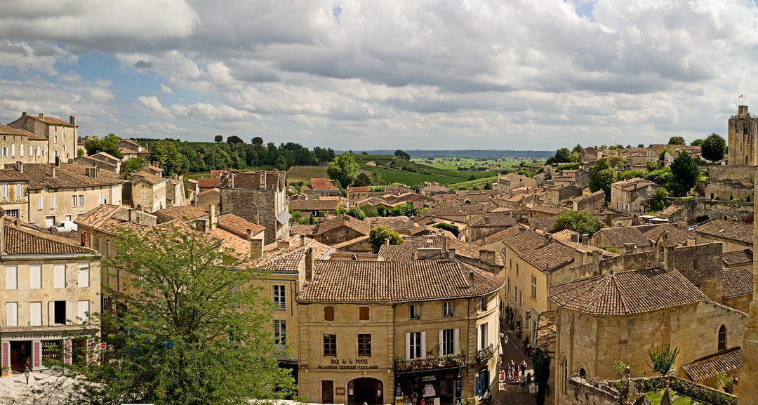 View of Saint Emilion, photo par Didier Descouens